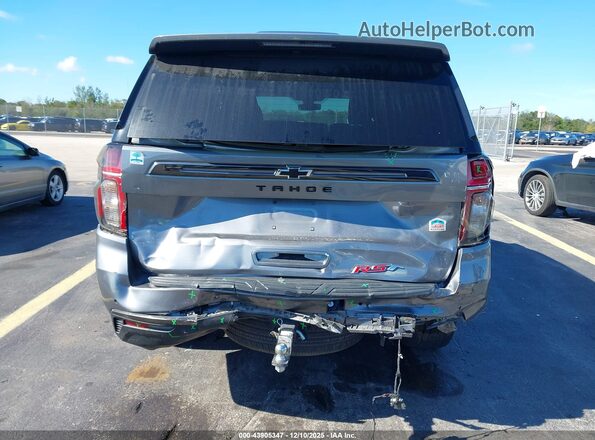 1GNSCRKDXMR287778 2021 CHEVROLET TAHOE Gray Vista frontal