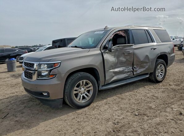 1GNSKBKC1JR248350 2018 CHEVROLET TAHOE Серый Передняя левая четверть