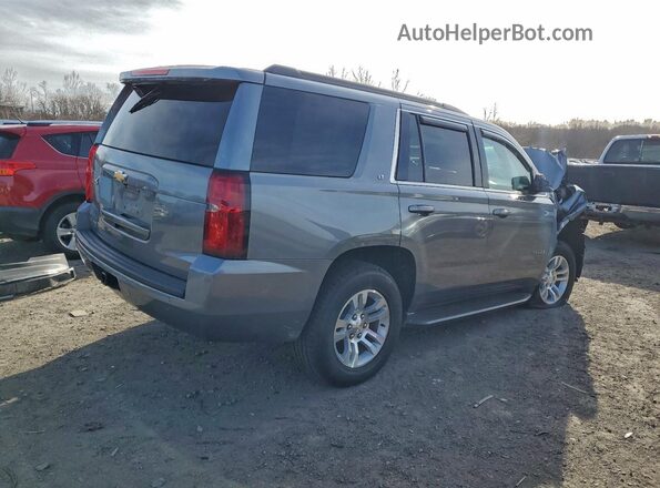 1GNSKBKC7JR379007 2018 CHEVROLET TAHOE Серый Задняя правая четверть