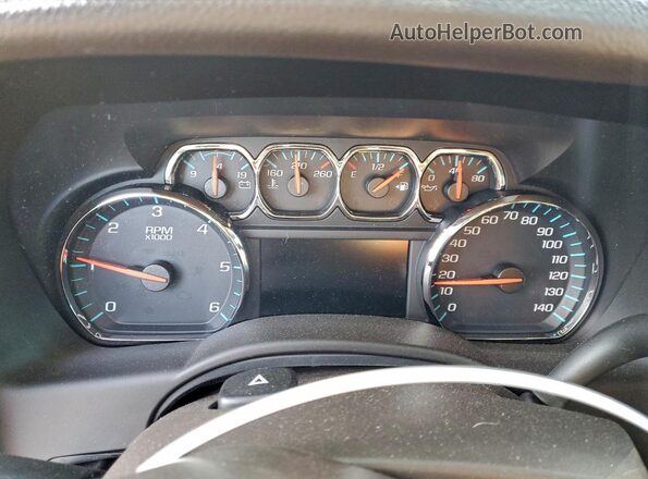 1GNSKBKC7JR379007 2018 CHEVROLET TAHOE Серый Вид щитка приборов