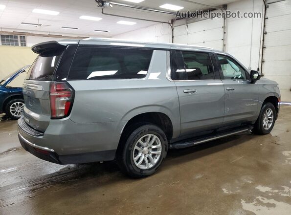 1GNSKCKD0PR320632 2023 CHEVROLET SUBURBAN Серебряный Задняя правая четверть