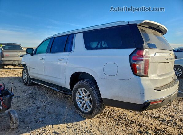 1GNSKCKD3NR139201 2022 CHEVROLET SUBURBAN White Trasero izquierdo