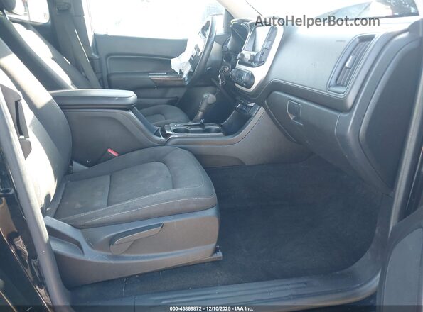 1GTH6CEN7J1269261 2018 GMC CANYON Black Widok wnętrza z przodu