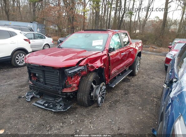 1GTP2FEK6T1123483 2026 GMC CANYON Красный Передняя левая четверть