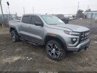 2023 Gmc Canyon 4wd  Short Box At4 Gray vin: 1GTP6DEK2P1128324