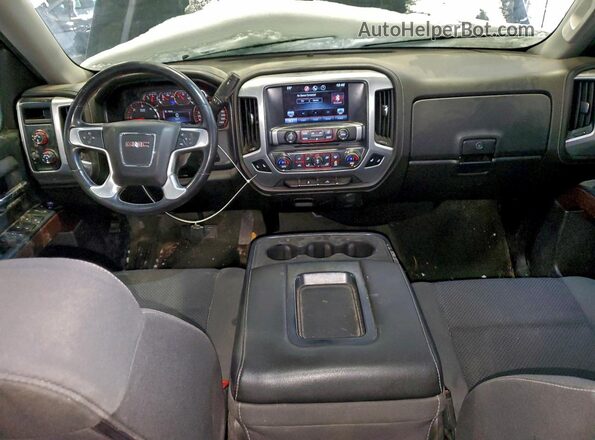 1GTV2MEC2GZ423436 2016 GMC SIERRA Black Widok deski rozdzielczej