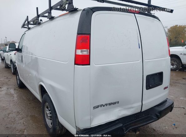 1GTW7AFP2P1143861 2023 GMC SAVANA CARGO White Trasero izquierdo