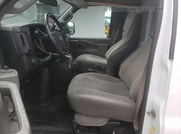 1GTW7AFPXM1204062 2021 GMC SAVANA White Widok deski rozdzielczej