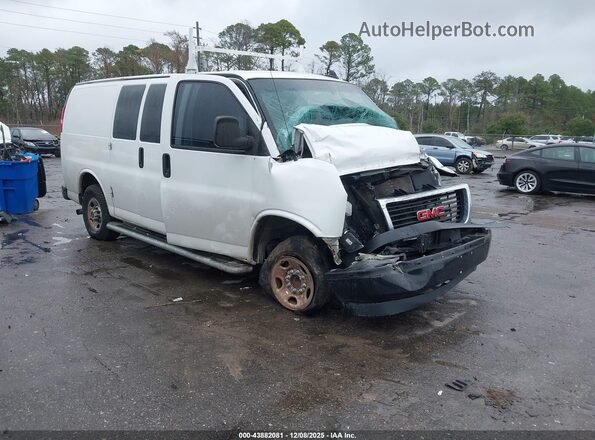 1GTW7AFPXM1212467 2021 GMC SAVANA CARGO White Przód prawy