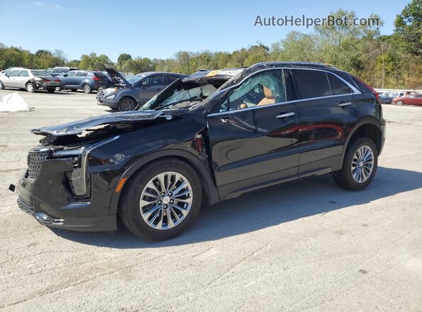 1GYFZCR44RF116474 2024 CADILLAC XT4 Черный Передняя левая четверть
