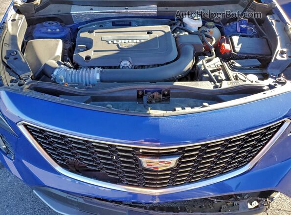 1GYFZDR41NF120725 2022 CADILLAC XT4 Blue Вид підкапотного простору