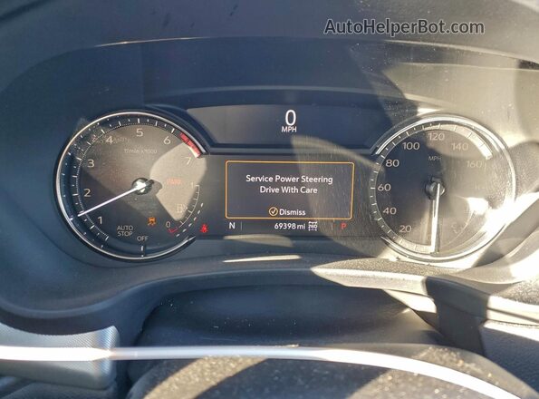 1GYFZDR41NF120725 2022 CADILLAC XT4 Blue Вид щитка приладів