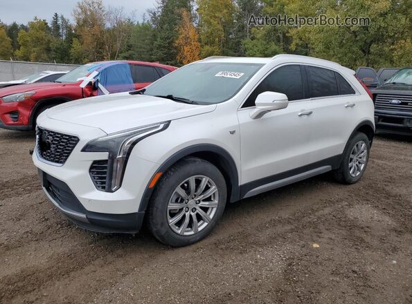 1GYFZDR45NF159950 2022 CADILLAC XT4 White Առջևի ձախ երեք քառորդ տեսարան