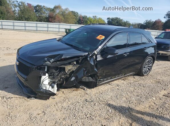 1GYFZFR45SF133274 2025 CADILLAC XT4 Черный Передняя левая четверть