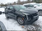 2021 Cadillac Xt4 Awd Sport Черный vin: 1GYFZFR49MF081716