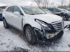 2018 Cadillac Xt5 Luxury Белый vin: 1GYKNDRS3JZ232153