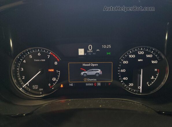 1GYKPDRS0PZ221601 2023 CADILLAC OTHER Серый Вид щитка приборов
