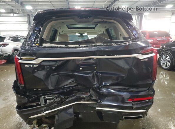 1GYKPDRS3MZ225296 2021 CADILLAC OTHER Синий Вид сзади