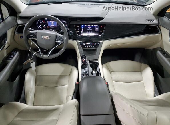 1GYKPDRS3MZ225296 2021 CADILLAC OTHER Синий Вид панели приборов