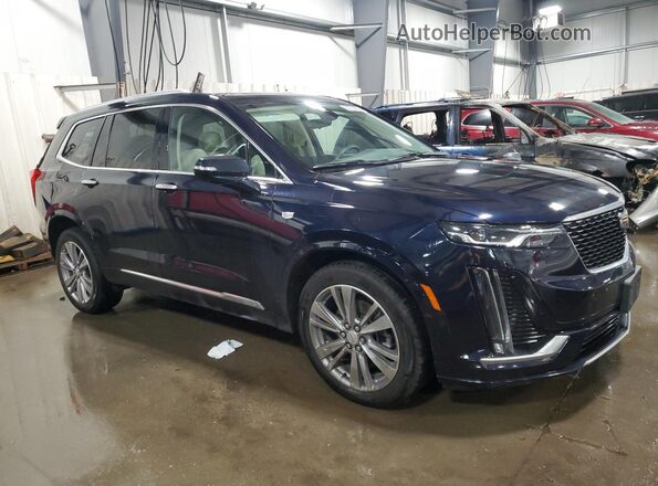 1GYKPDRS3MZ225296 2021 CADILLAC OTHER Синий Передняя правая четверть