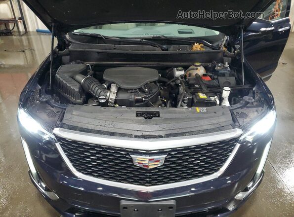 1GYKPDRS3MZ225296 2021 CADILLAC OTHER Синий Вид подкапотного пространства