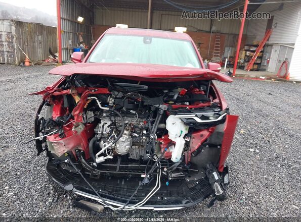 1GYKPDRS6PZ219660 2023 CADILLAC OTHER Burgundy Սարքավորումների վահանակի տեսք
