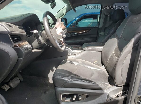 1GYS4BKJ8LR147451 2020 CADILLAC ESCALADE Серый Вид салона спереди