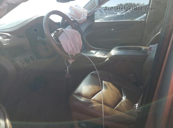 1GYS4DKJ7GR112966 2016 CADILLAC ESCALADE Белый Вид салона спереди