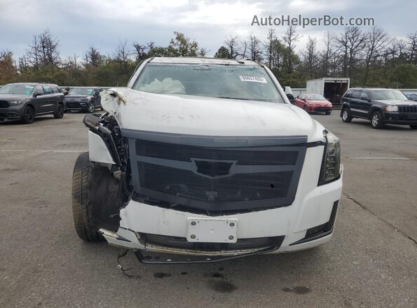 1GYS4DKJ7GR112966 2016 CADILLAC ESCALADE Белый Вид спереди