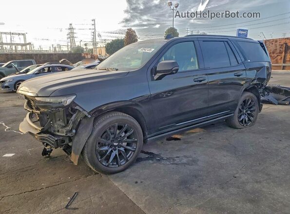1GYS4GKL7RR306435 2024 CADILLAC ESCALADE Черный Передняя левая четверть