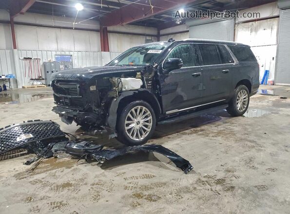 1GYS4KKL6PR211199 2023 CADILLAC ESCALADE Черный Передняя левая четверть