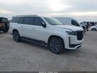 2021 Cadillac Escalade Esv 4wd Sport Platinum White vin: 1GYS4RKL2MR286602