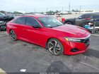 2022 Honda Accord Sport Se Красный vin: 1HGCV1F40NA057994