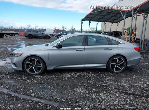 1HGCV1F43NA114608 2022 HONDA ACCORD Серебряный Панорамный вид салона 360°