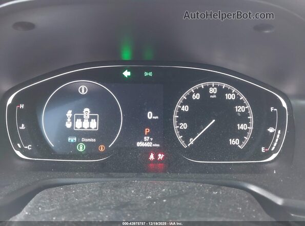 1HGCV1F43NA114608 2022 HONDA ACCORD Серебряный Вид задних сидений