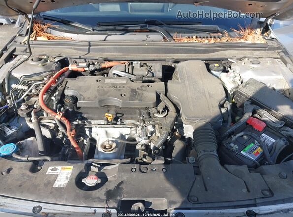 1HGCV3F11LA002498 2020 HONDA ACCORD HYBRID Серебряный Вид сзади