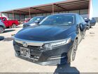2018 Honda Accord Hybrid   Черный vin: 1HGCV3F14JA008941