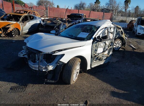 1HGCV3F14LA015228 2020 HONDA ACCORD HYBRID Белый Передняя левая четверть