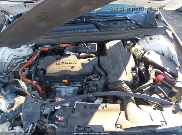 1HGCV3F14LA015228 2020 HONDA ACCORD HYBRID Белый Вид сзади