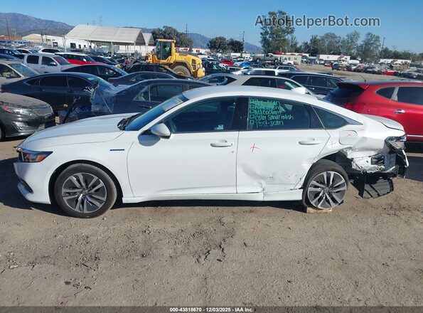 1HGCV3F14MA003419 2021 HONDA ACCORD HYBRID Белый Панорамный вид салона 360°