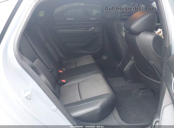 1HGCV3F20NA044298 2022 HONDA ACCORD HYBRID Light Blue Vista de la etiqueta del VIN