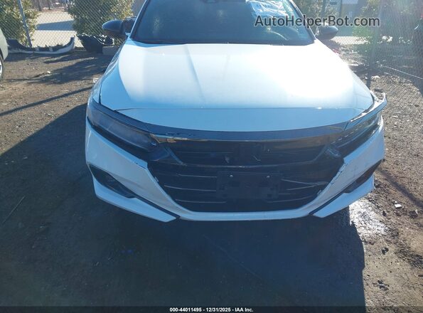 1HGCV3F26NA047724 2022 HONDA ACCORD HYBRID Белый 