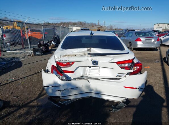 1HGCV3F26NA047724 2022 HONDA ACCORD HYBRID Белый 
