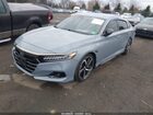 2022 Honda Accord Hybrid Sport Синий vin: 1HGCV3F2XNA023801
