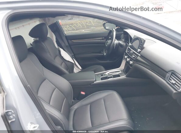 1HGCV3F2XNA023801 2022 HONDA ACCORD HYBRID Синий Вид салона спереди