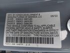 2022 Honda Accord Hybrid Sport Синий vin: 1HGCV3F2XNA023801
