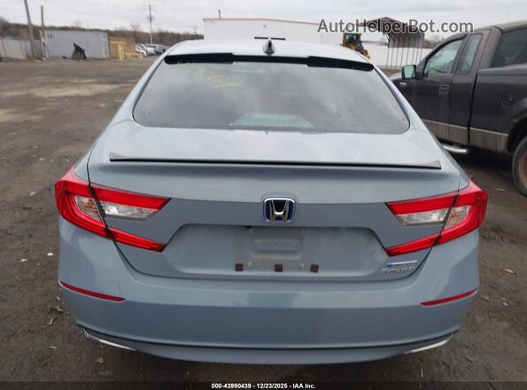 1HGCV3F2XNA023801 2022 HONDA ACCORD HYBRID Синий 