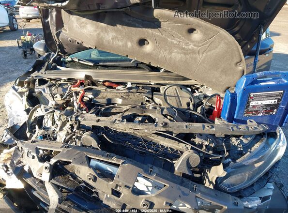1HGCV3F41KA014322 2019 HONDA ACCORD HYBRID Gray Vista trasera