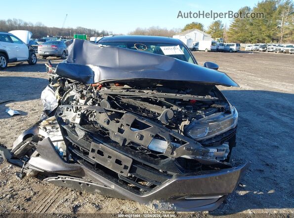 1HGCV3F41KA014322 2019 HONDA ACCORD HYBRID Gray Vista del cuadro de instrumentos