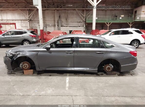 1HGCV3F44LA006670 2020 HONDA ACCORD HYBRID Серый Панорамный вид салона 360°